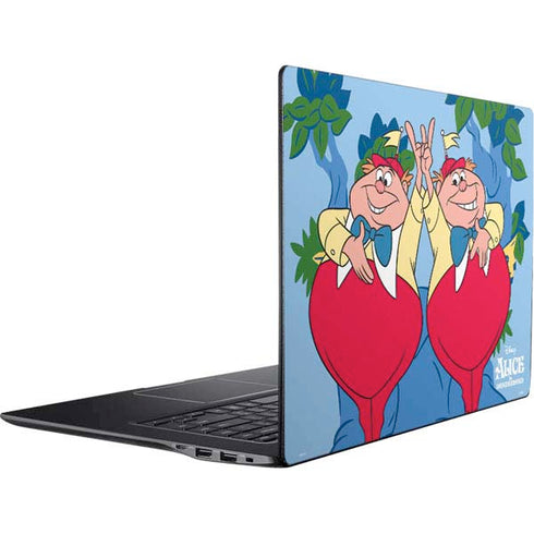 Disney Alice in Wonderland Tweedle Dee and Tweedle Dum Ativ Book 9 (15.6in 2014) Skin